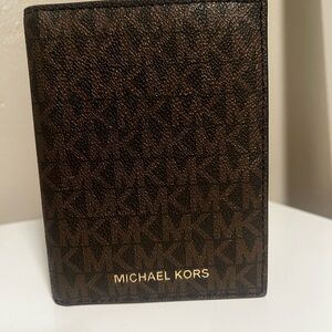 Michael Kors Brown Card Holder